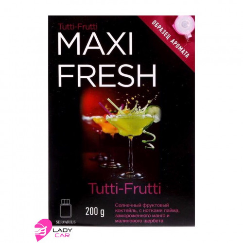 Гелевый ароматизатор под сиденье MAXI FRESH "Tutti-Frutti"