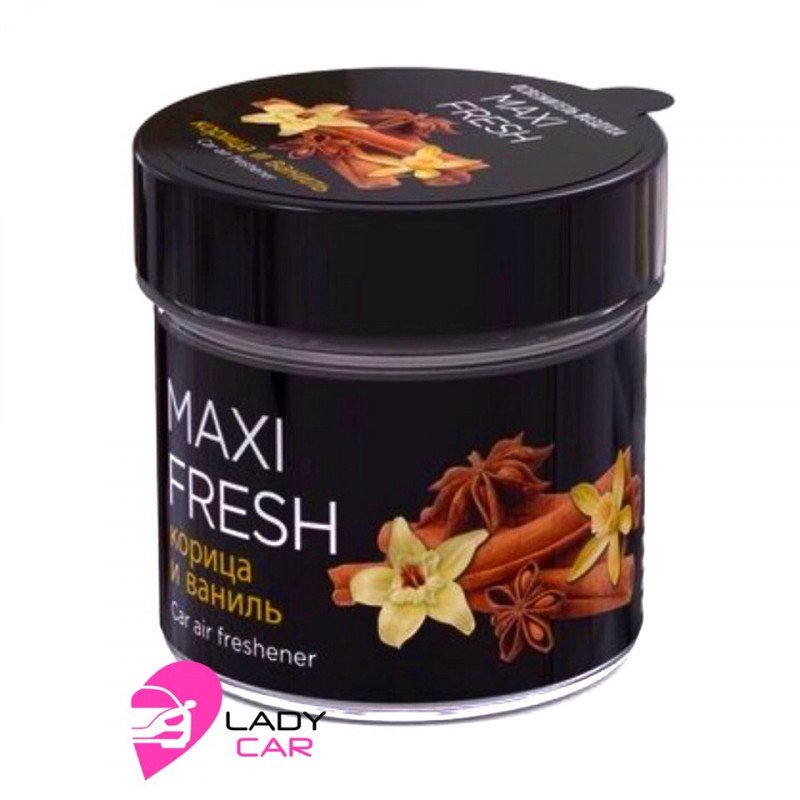 Гелевый ароматизатор MAXI FRESH "Корица и ваниль"
