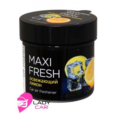 Гелевый ароматизатор MAXI FRESH "Освежающий лимон"