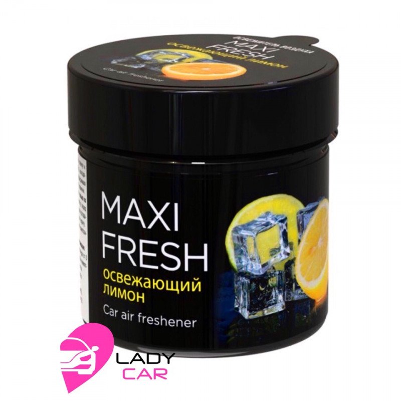 Гелевый ароматизатор MAXI FRESH "Освежающий лимон"