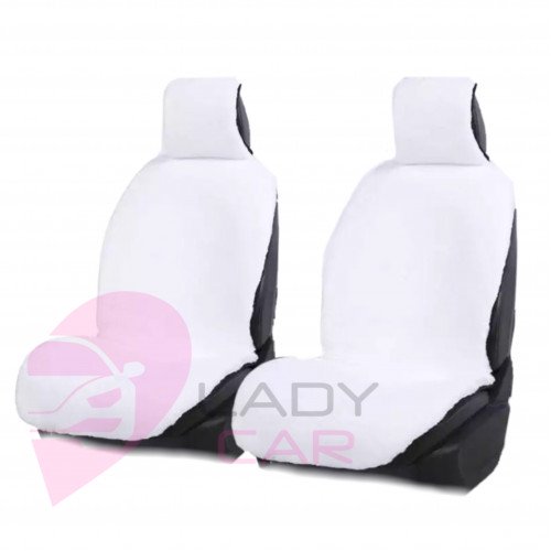 Накидки "Мех" белый
