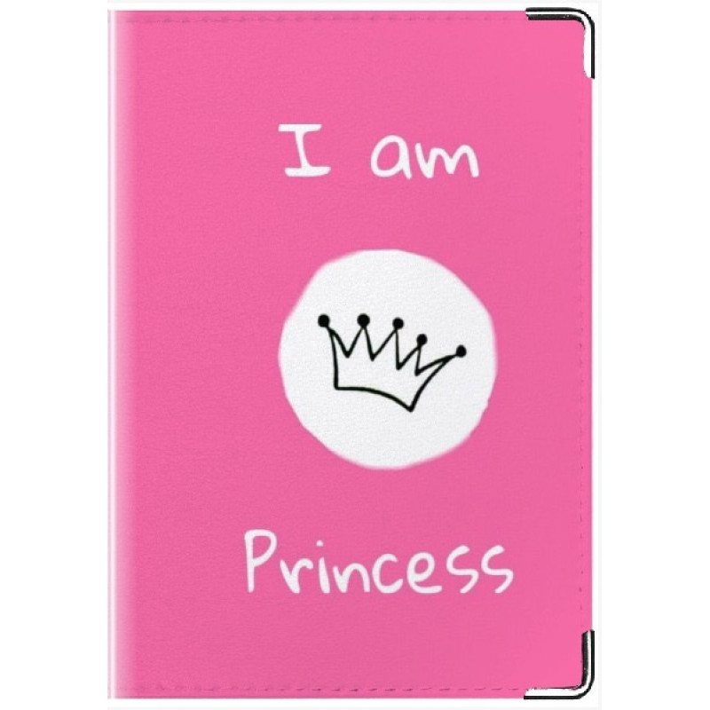 Обложка на паспорт "I am princess"