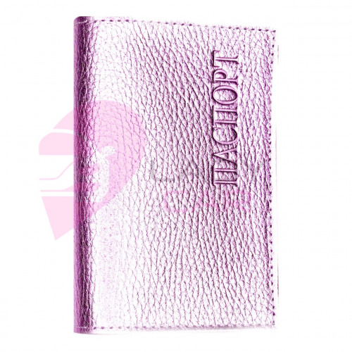Обложка на паспорт "Розовое мерцание"