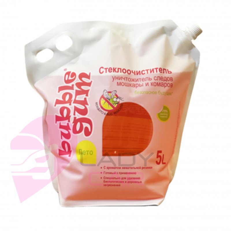 Летний стеклоочиститель Fin tippa® Bubble Gum (5 л)