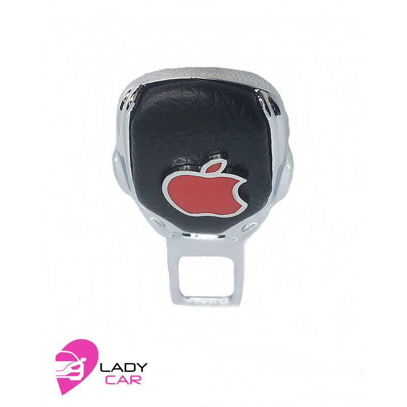 Заглушка ремня безопасности "Apple" кожа