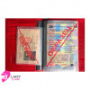Обложка автодокументы + паспорт  "Красный"