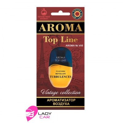 Ароматизатор в планшете Aroma Top Line "Revillion Turbulences"