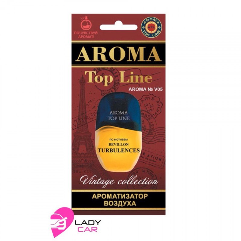 Ароматизатор в планшете Aroma Top Line "Revillion Turbulences"