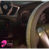 Чехол на руль "Магия" серая кожа