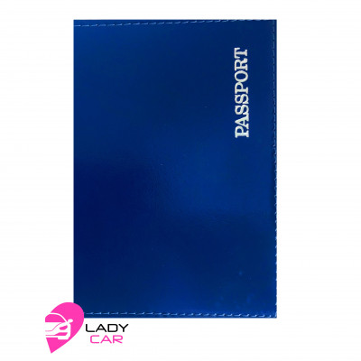 Обложка на паспорт "Синий"