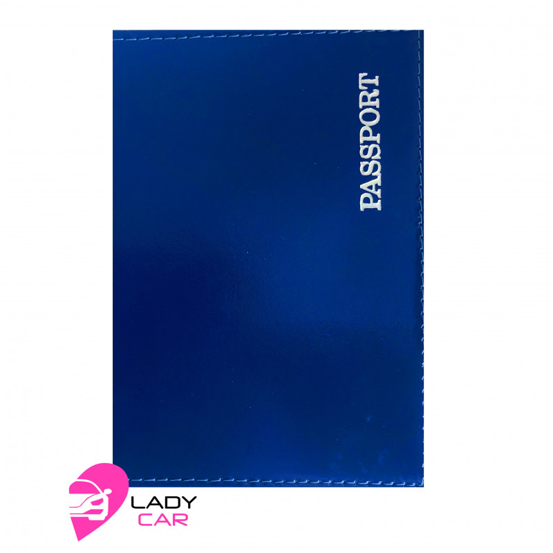 Обложка на паспорт "Синий"