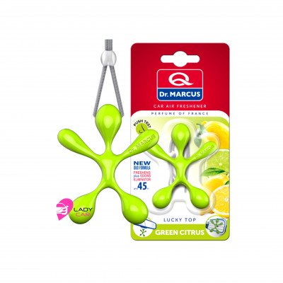 Ароматизатор на зеркало Dr. Marcus "Человечек" green citrus