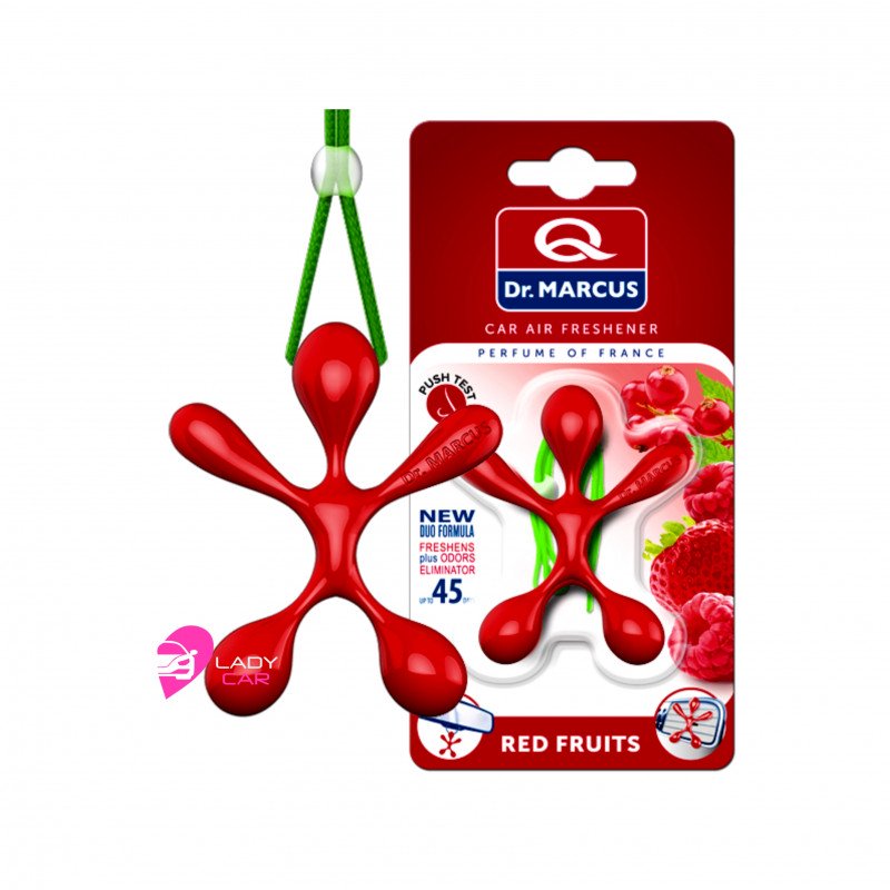 Ароматизатор на зеркало Dr. Marcus "Человечек" red fruits