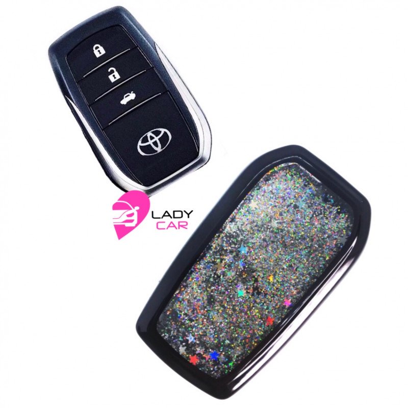 Чехол на smart ключ "Toyota" черный