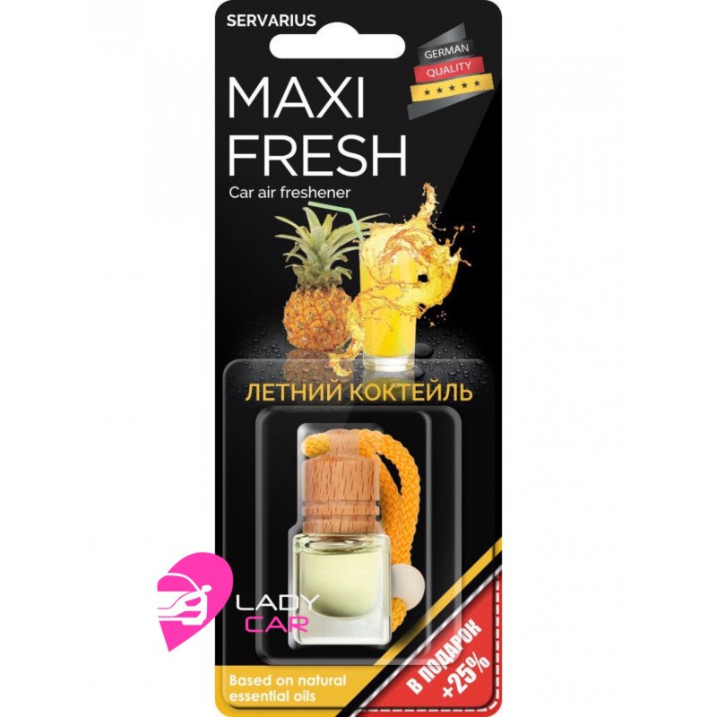 Ароматизатор в бутылочке MAXI FRESH "Летний коктейль"