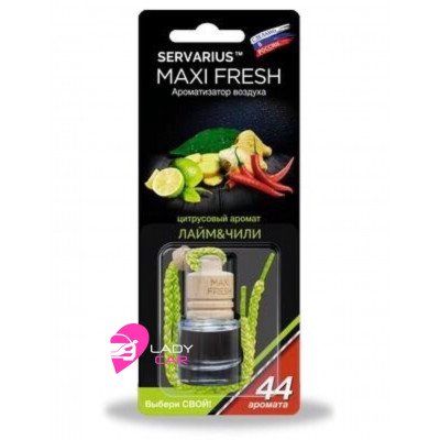 Ароматизатор в бутылочке MAXI FRESH "Лайм & Чили"