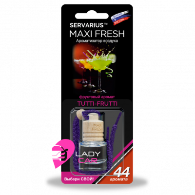 Ароматизатор в бутылочке MAXI FRESH "Tutti-Frutti"
