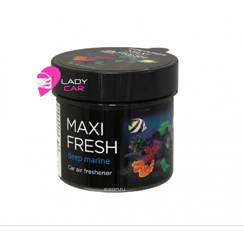 Гелевый ароматизатор MAXI FRESH "Deep marine"