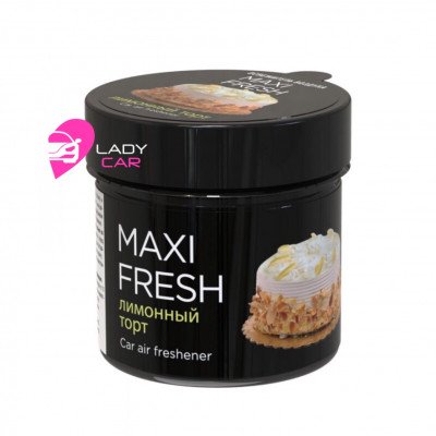 Гелевый ароматизатор MAXI FRESH "Лимонный торт"
