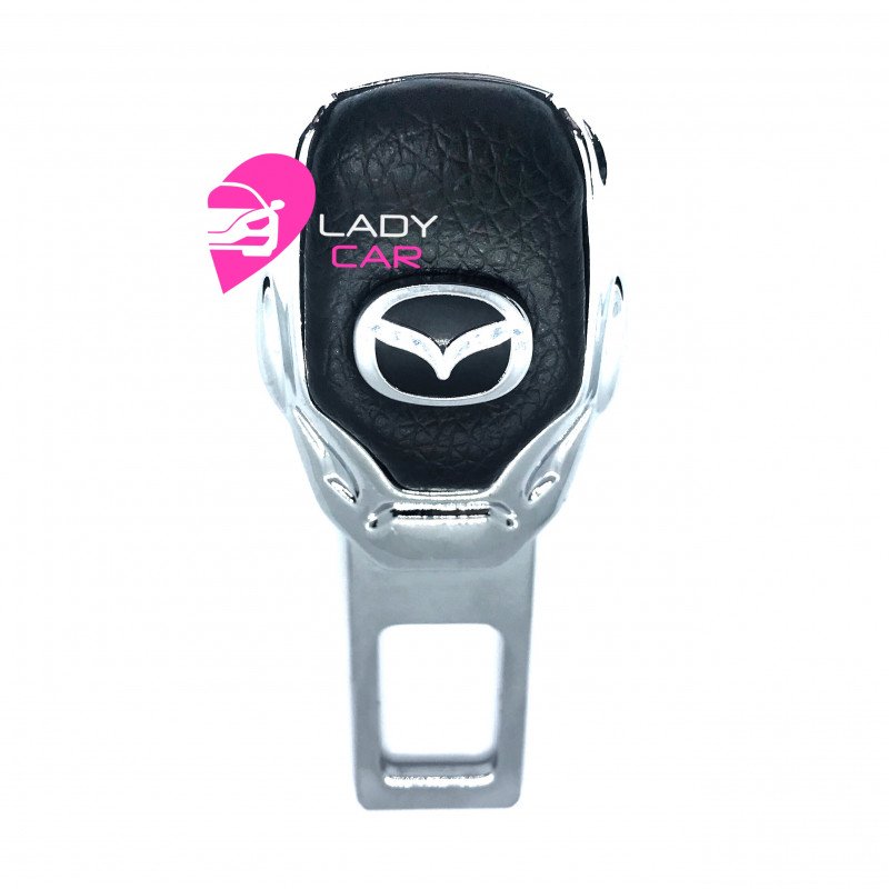 Заглушка ремня безопасности  "Mazda" кожа