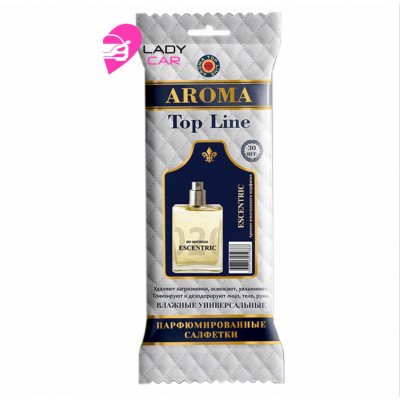 Парфюмированные влажные салфетки Aroma Top Line " Escentric Molecules"